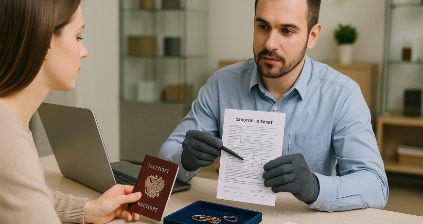 Какие документы подтверждают сделку с ломбардом