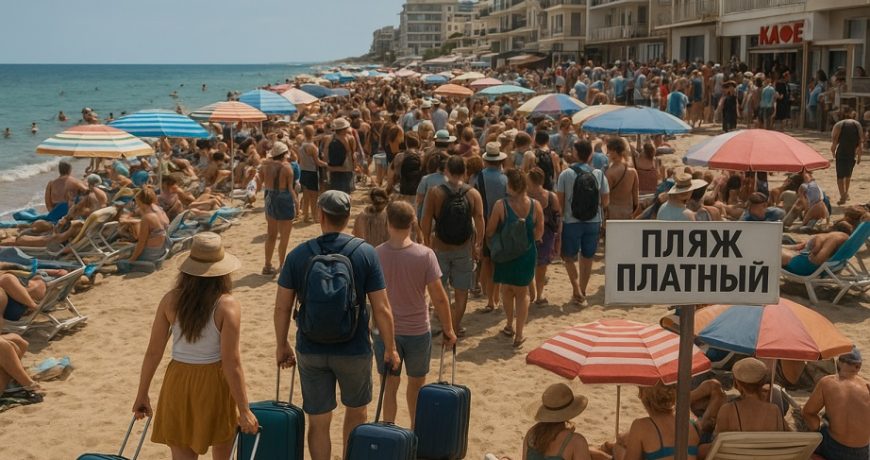 Рекордный турпоток в Крыму