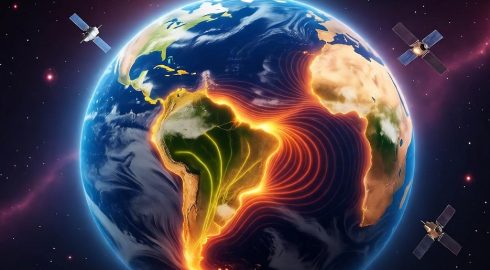 Чем Земле грозит расширение Южно-Атлантической аномалии – оценки ЕКА