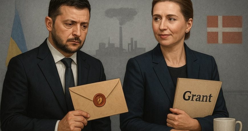 Зеленский и премьер Дании