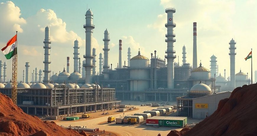 Строительство нефтеперерабатывающего комплекса