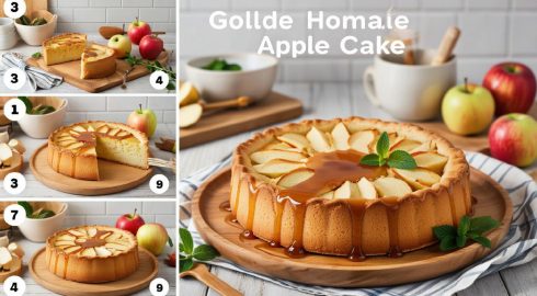 Легкая шарлотка без выпечки для начинающих