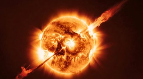 Ученые рассказали про мощные потоки плазмы с Солнца направленные к Земле
