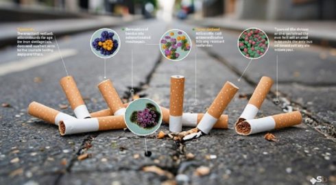 Окурки под угрозой: обвинения в распространении антибиотикоустойчивости