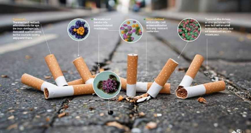 Окурки и антибиотикоустойчивость