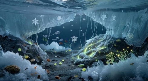 Уникальные микроорганизмы в Арктике: открытие, меняющее представление о жизни под льдом