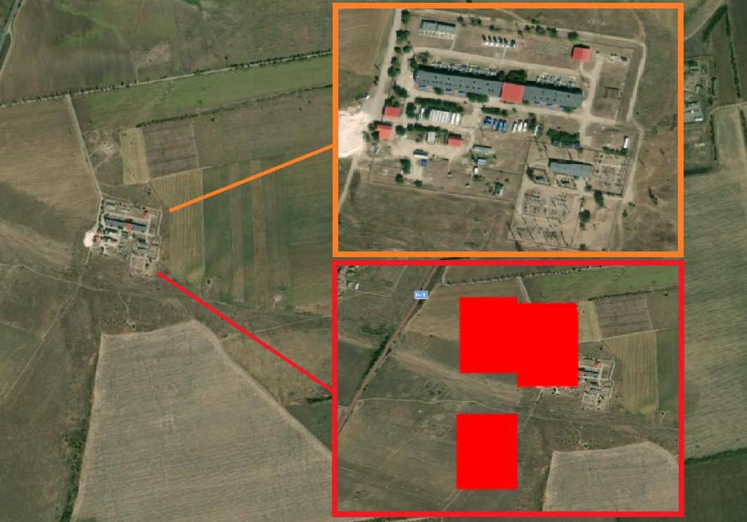 Карта удары